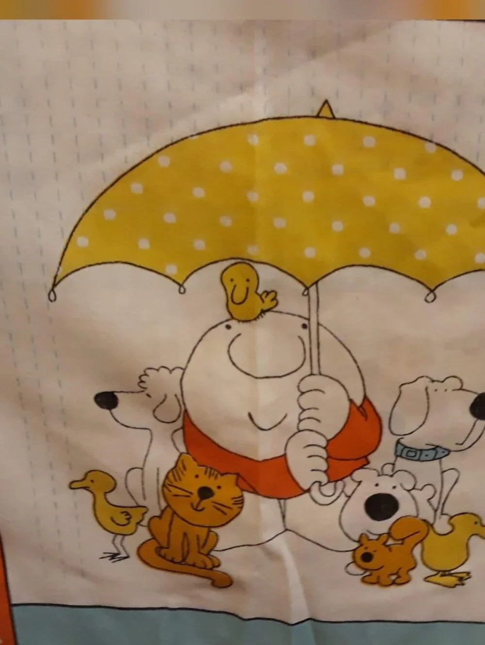 Vintage Ziggy Cartoon Pequot Double Full Flat Sheet